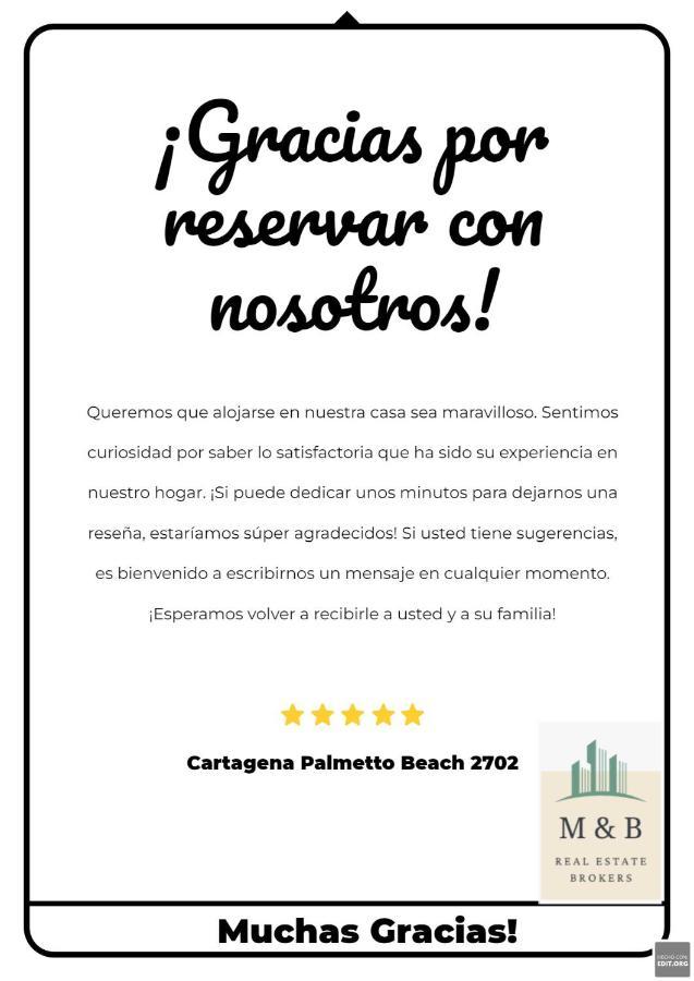 Cartagena Palmetto Beach Bella Vista Bagian luar foto